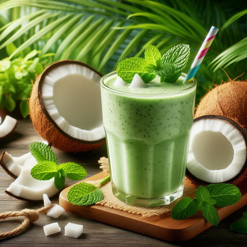 Coconut Milk Green Smoothie