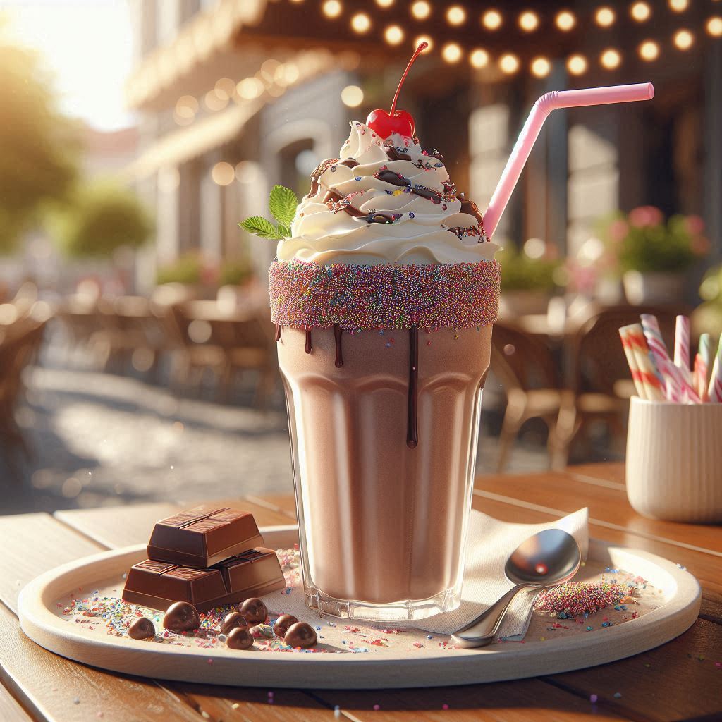 Chocolate Milkshake Smoothie