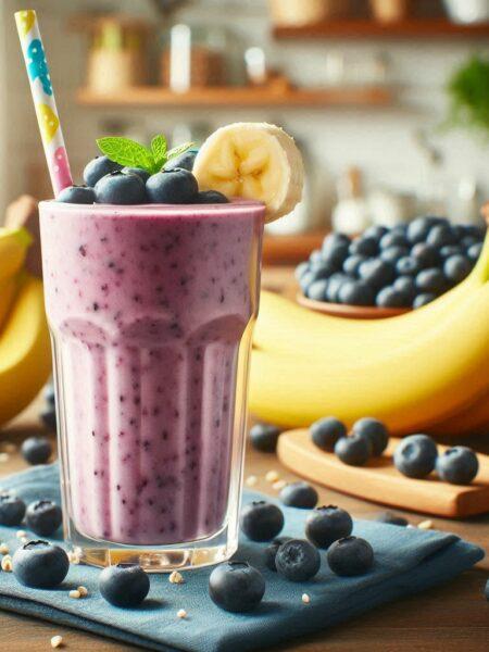 Blueberry Banana Smoothie