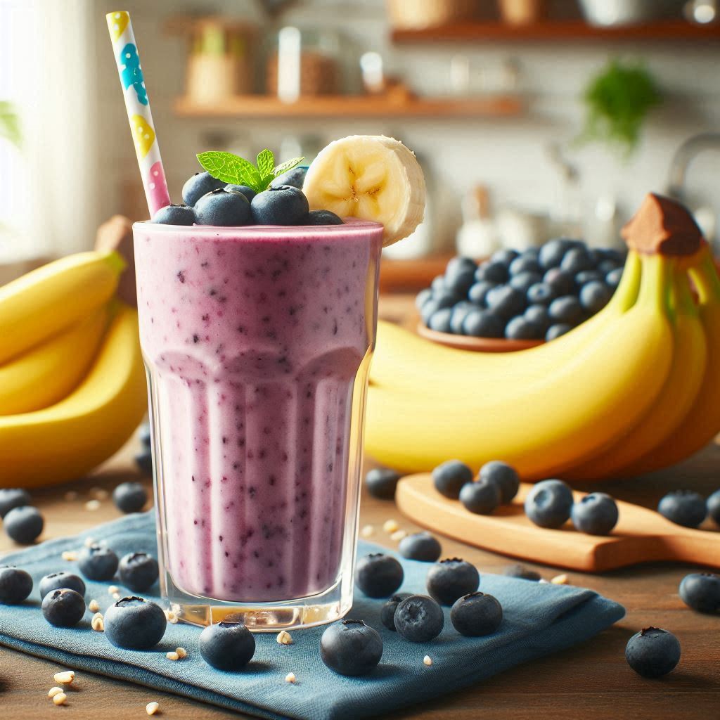 Blueberry Banana Smoothie